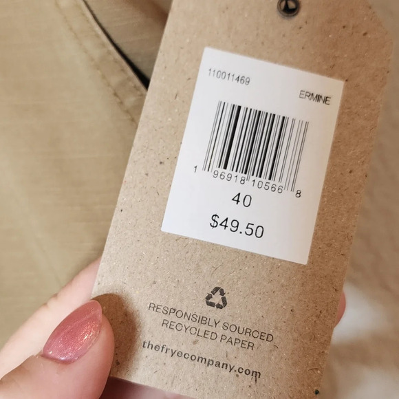 NWT Fyre and Co Tan Khaki Shorts Stretch Waist men's size 40 - Picture 3 of 15